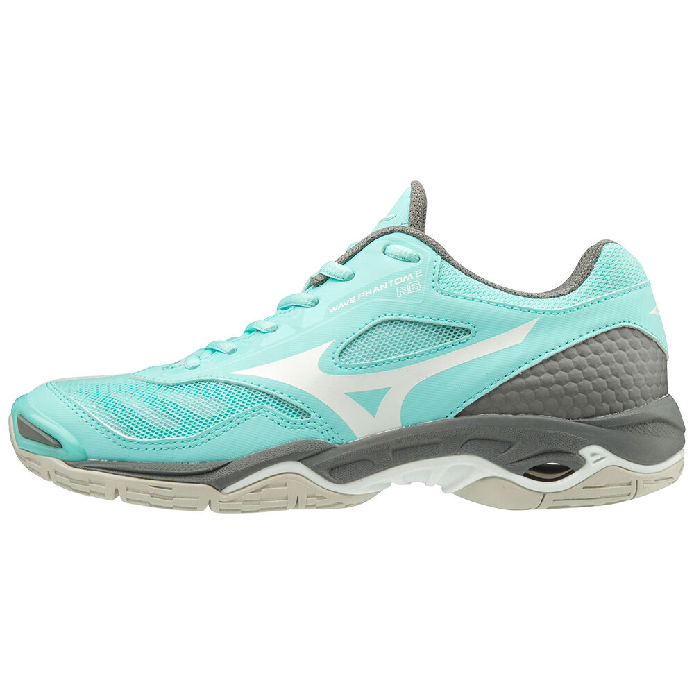 Mizuno WAVE PHANTOM 2 NB Női Teremcipő Kék/Fehér/Szürke MIV506782